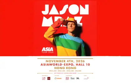 Jason Mraz Asia Tour 2026 in Hong Kong 1
