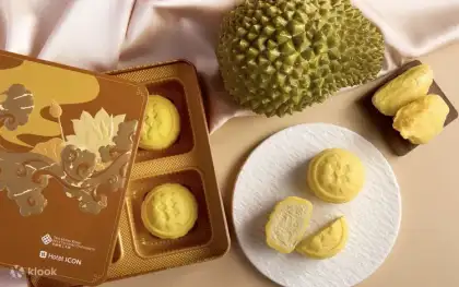 Hotel ICON Mid Autumn Festival 2026 Snow Skin Musang King Durian Mooncake