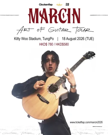 Marcin Art of Guitar Asia Tour in Hong Kong