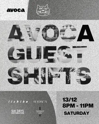 5 Avoca x Fat Cat Guest Shift Bar Takeover