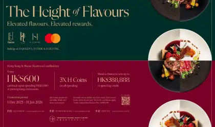 Henderson Land x Mastercard The Height of Flavours Exclusive Dining Campaign