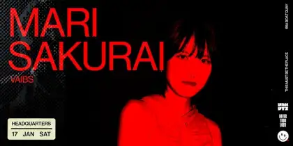 3 Thugshop x Unmute Presents: Never Tooo Loud with Mari Sakurai