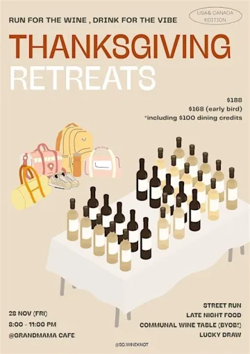 Thanksgiving Retreats