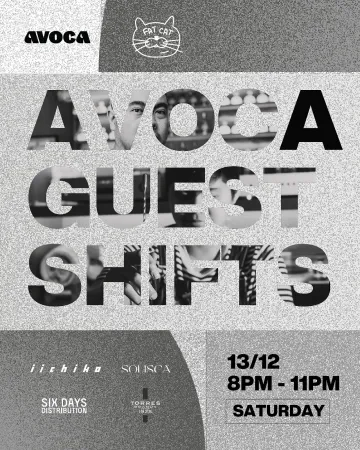 Avoca x Fat Cat Guest Shift Bar Takeover