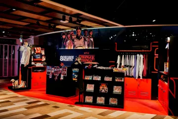 8 Degree North x Stranger Things Pop up 1