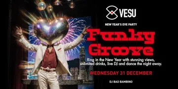 New Years Eve Fireworks Countdown Party at Vesu