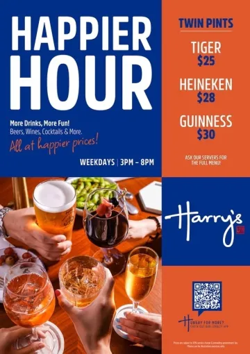 Harrys Happy Hour Just Got Happier