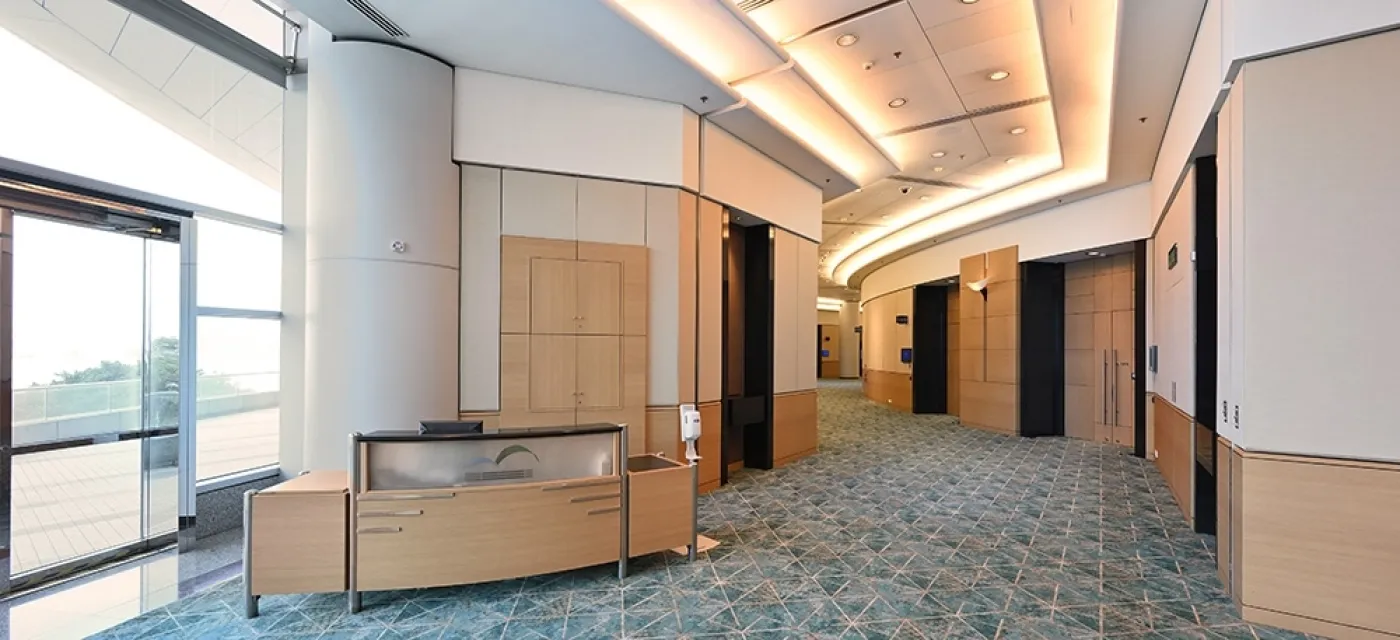 Foyer area of Meeting Rooms N101 N112