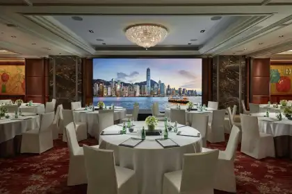 Mandarin Oriental Hong Kong Hotel Meeting Space The Connaught Room Ballroom Half Moon Interior