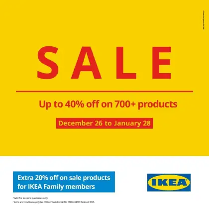 Ikea sale