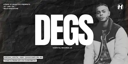 Kings of Bass presents DEGS Hospital Records UK
