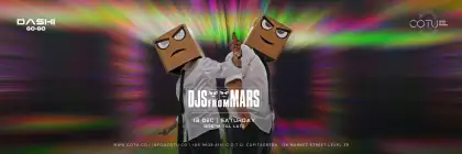 5 DJs From Mars at Dashi Go Go