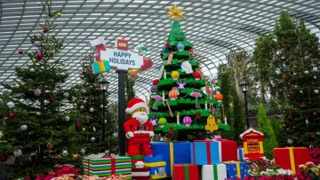 LEGOr Festive Attractions at Gardens by the Bay