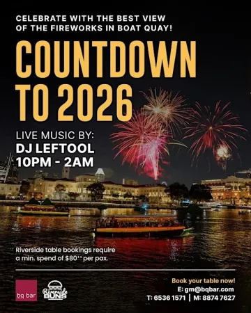 Countdown to 2026 at BQ Bar