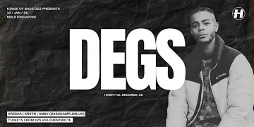 Kings of Bass presents DEGS Hospital Records UK