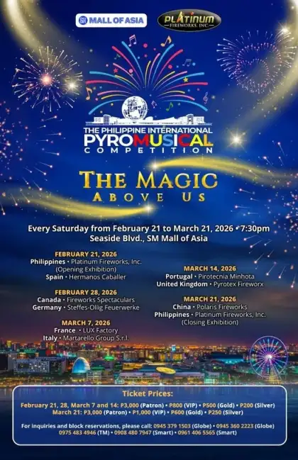 13th Philippine International Pyromusical Competition