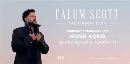 2 Calum Scott The Avenoir Tour 2026 in Hong Kong