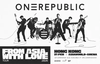 3 ONE REPUBLIC 'From Asia, With Love' 2026 in Hong Kong