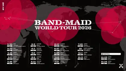 2 BAND-MAID World Tour 2026