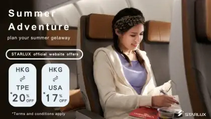 STARLUX Summer Getaway Taiwan US Routes from 20 Off