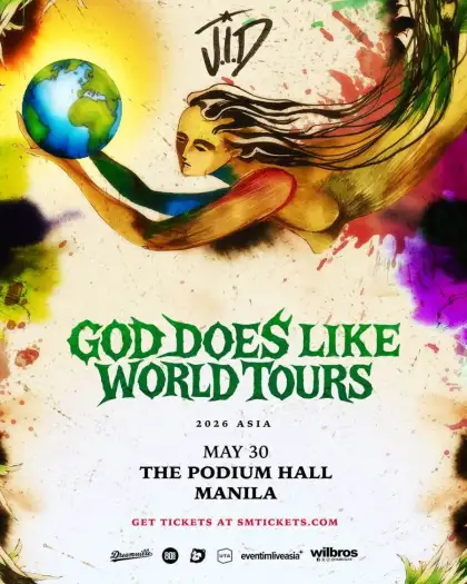 2 J.I.D GOD DOES LIKE WORLD TOURS in Manila