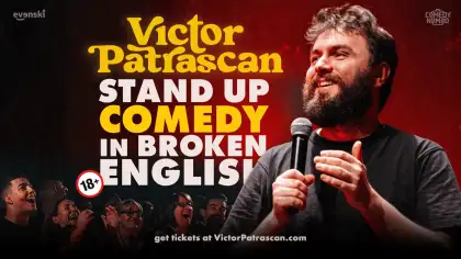 1 Victor Patrascan: Stand Up Comedy in Broken English (Manila)