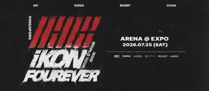 I KON FOUREVER WORLD TOUR in Singapore