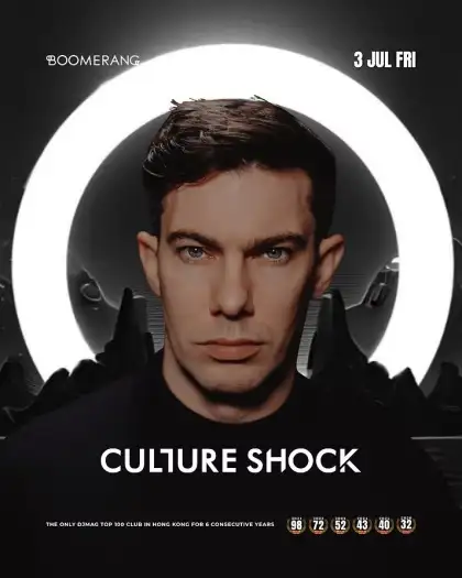 3 CULTURE SHOCK at Boomerang