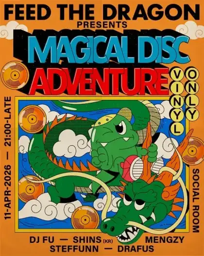 5 Feed the Dragon: Magical Disc Adventure 100% Vinyl, UKG, Jungle, Breaks