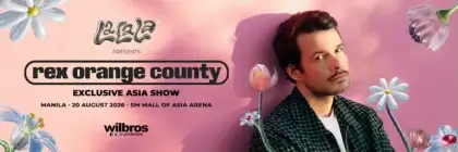 1 LaLaLa presents rex orange county: Exclusive Asia Show
