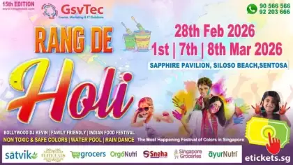 6 Rang De Holi 2026