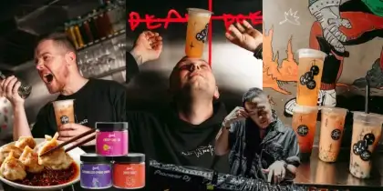 4 The 852 Boba Rave: Dumplings. Beats. Boozy Boba at Dead Poets