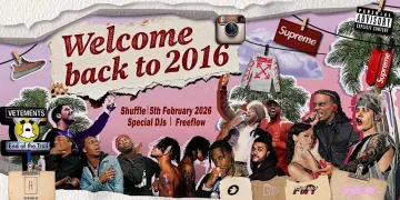 FWY presents WELCOME BACK TO 2016