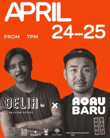 Roru Baru x Delia Bangkok 10 course Tasting Menu 1