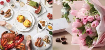 JW Marriott The Lounge Mothers Day Sunday Brunch Buffet Flower Gift Set 1