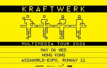 Kraftwerk Multimedia Tour 2026 in Hong Kong