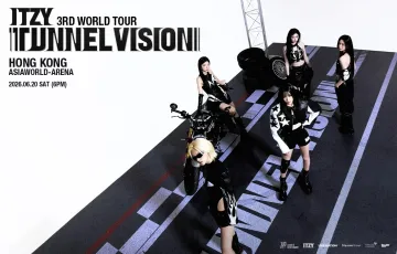 ITZY 3rd World Tour TUNNEL VISION in Hong Kong 1