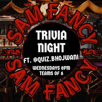 Sam Fancy Trivia Night ft quizbhojwani