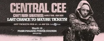 Central Cee CAN T RUSH GREATNESS World Tour Asia 2026