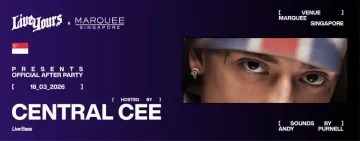 Marquee Singapore Live Yours Official After Party Hosted by Central Cee
