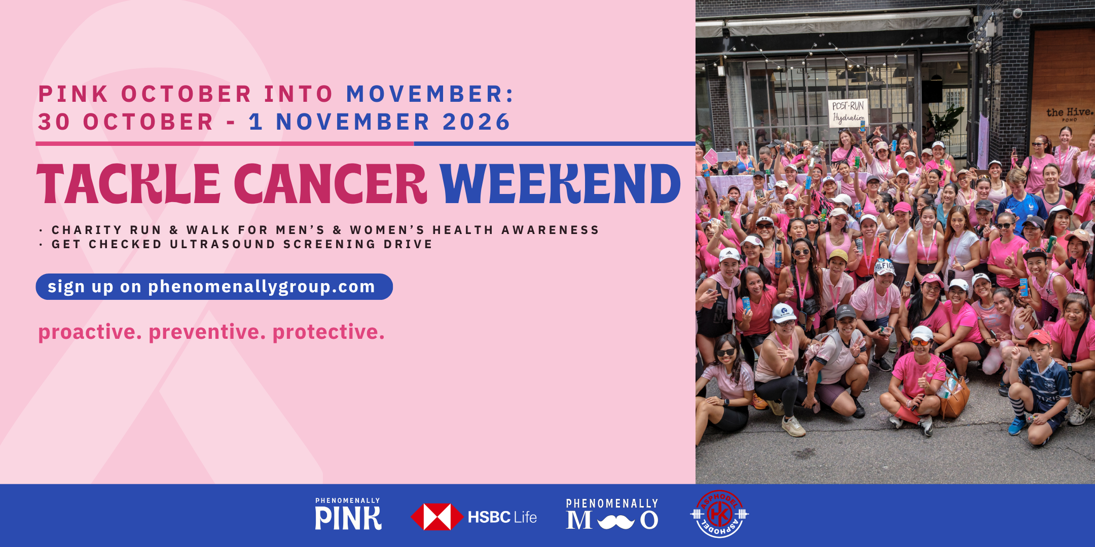 Tackle Cancer Weekend: Get Checked @ Kennedy Town