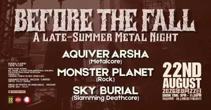 3 Before The Fall: A Late-Summer Metal Night