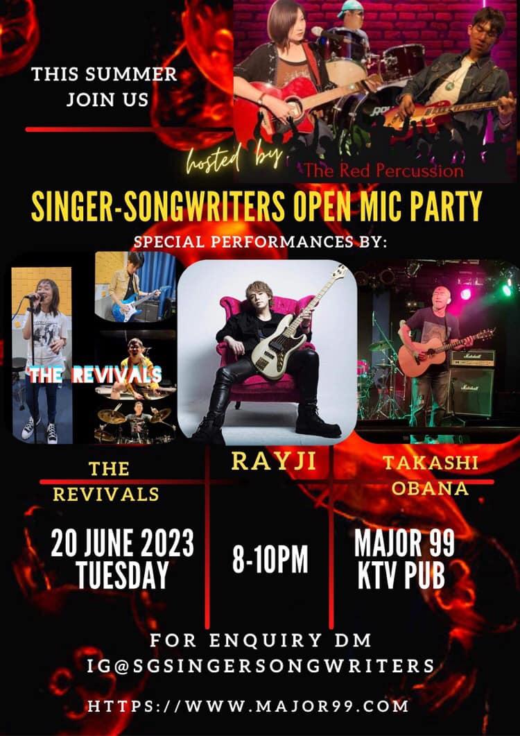 Singer-Songwriters Open Mic Party