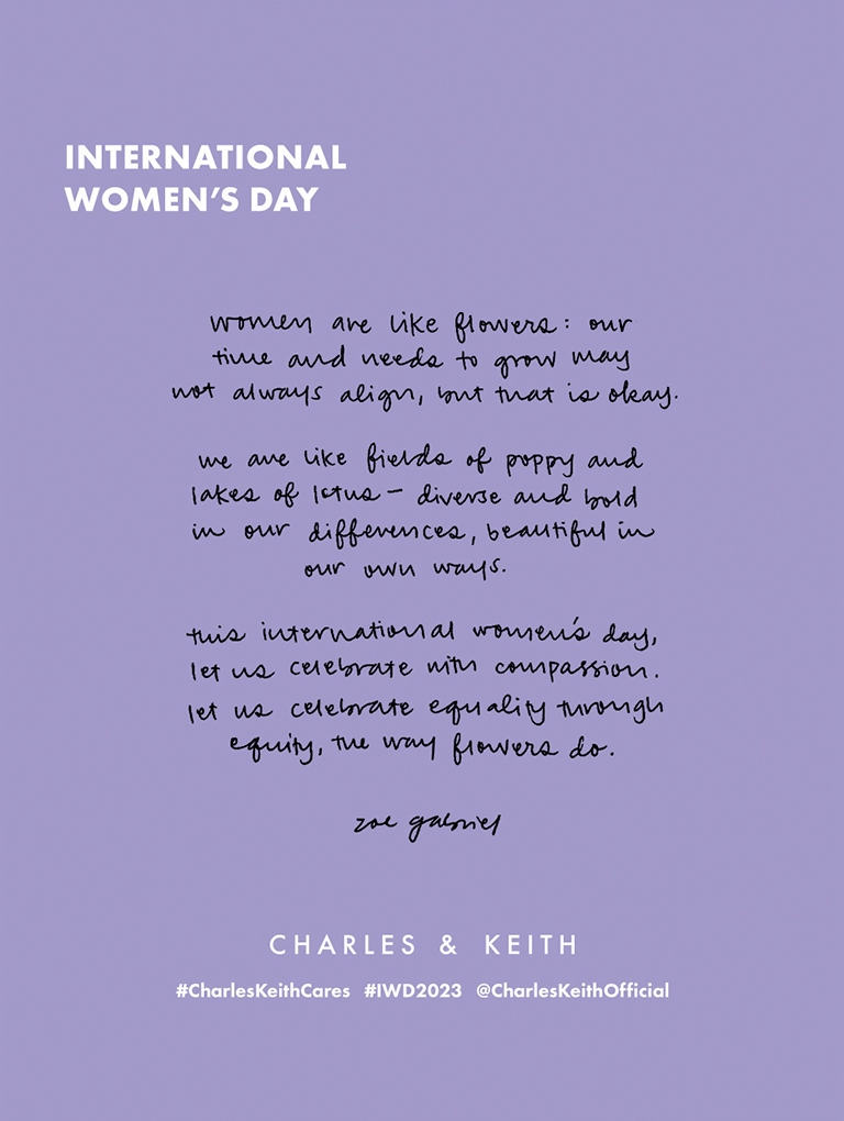Zoe Gabriel's C&K IWD Campaign