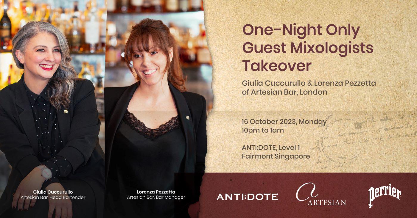 Guest Mixologists Takeover Singapore