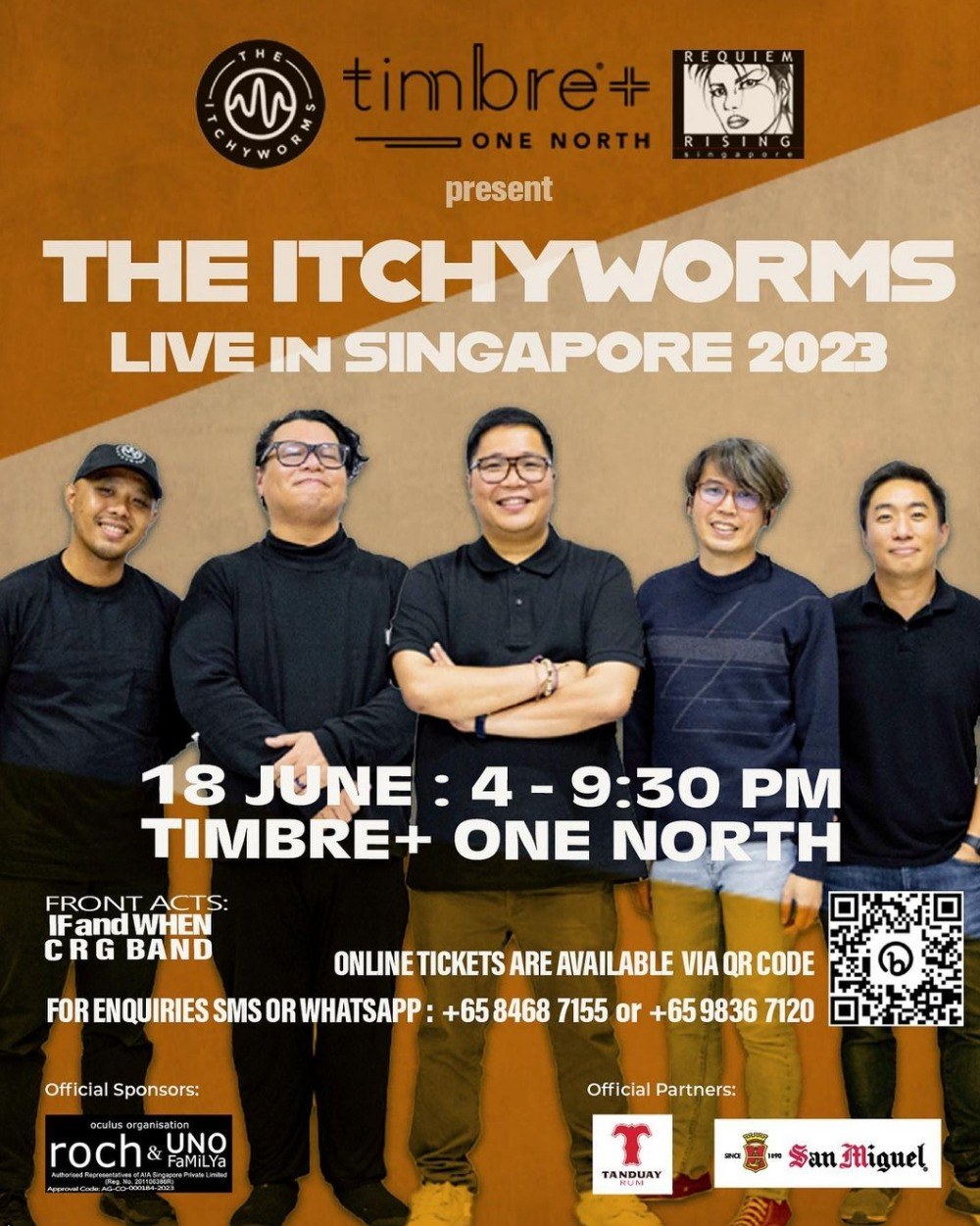 The Itchyworms Live in Singapore