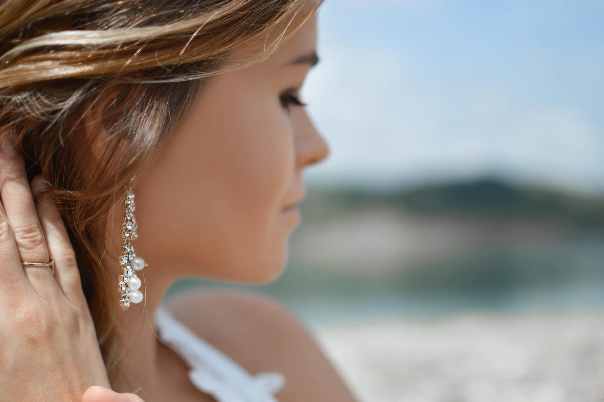 Women with earrings