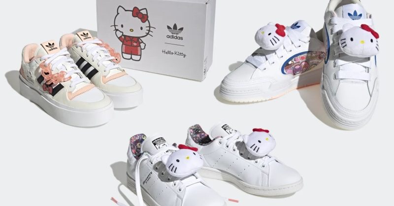 adidas gazelle silver green womens Women's adidas Stan Smith Shoes Hello Kitty