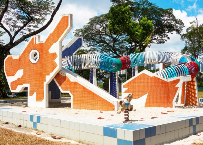 Vintage Dragon Playgrounds in Singapore