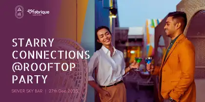 Starry Connections Rooftop Party